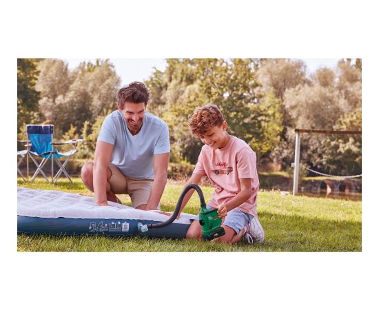 Bosch cordless air pump EasyInflate 18V-500, 18V (green/black, Li-ion battery 2.0Ah, POWER FOR ALL ALLIANCE)