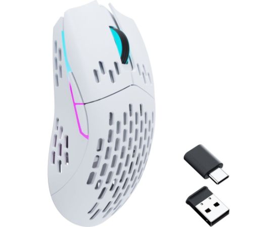 Keychron M1 Wireless, gaming mouse (white)