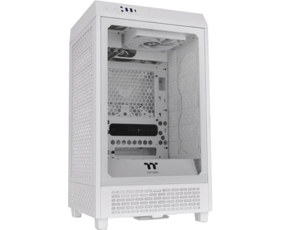Thermaltake The Tower 200 , tower case (white, tempered glass)