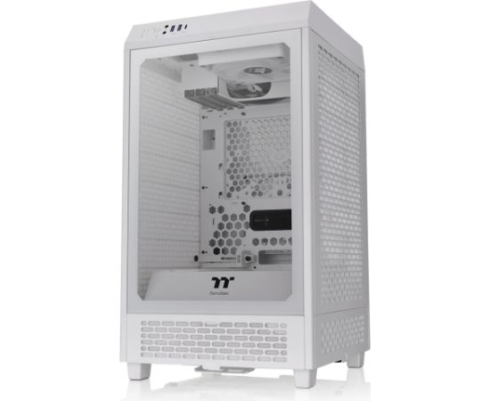 Thermaltake The Tower 200 , tower case (white, tempered glass)