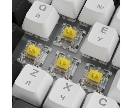 Sharkoon SGK50 S3 White, Gateron Yellow