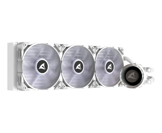 Sharkoon S90 RGB White AIO 360mm, water cooling (white)