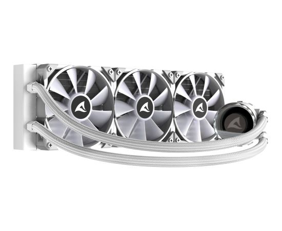 Sharkoon S90 RGB White AIO 360mm, water cooling (white)