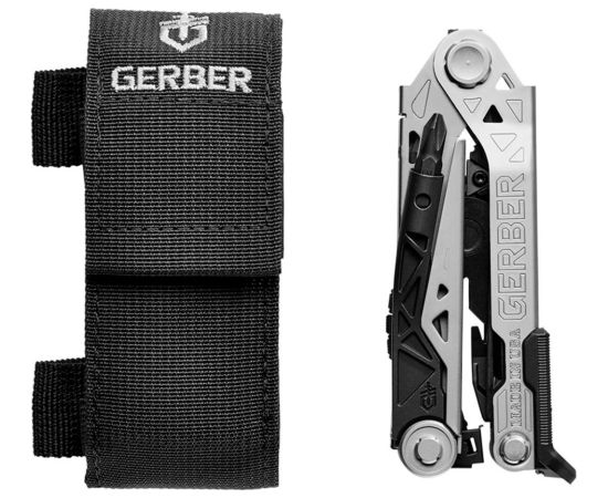 Gerber Multitool Center-Drive (stainless steel, 10 tools)