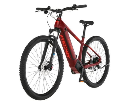 Fischer Die Fahrradmarke FISCHER Bicycle Montis 7.0i (2023), Pedelec (red, 29", 46 cm frame)