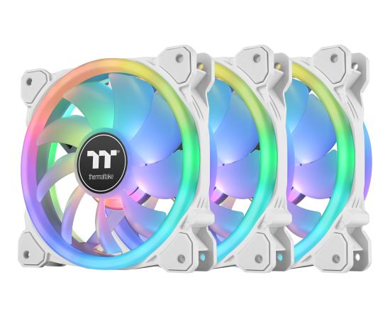 Thermaltake SWAFAN 14 RGB Radiator Fan TT Premium Edition White (3-Fan Pack), case fan (white, 3-pack, incl. controller)