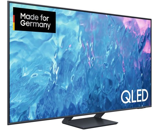 SAMSUNG GQ-75Q70C, QLED TV -75 - titanium, UltraHD/4K, HDMI 2.1, twin tuner, 100Hz panel