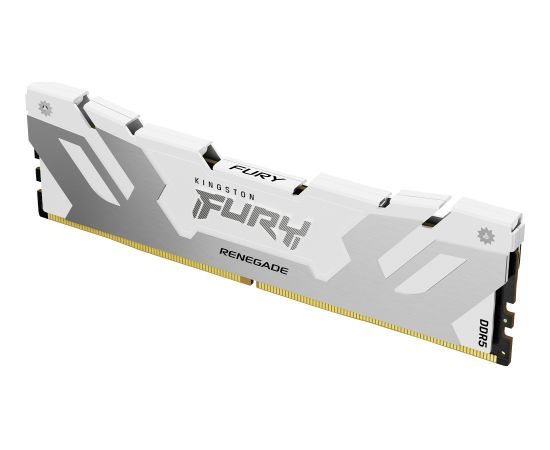 Kingston FURY DDR5 - 64GB -6000 - CL - 32 (2x 32 GB) dual kit, memory (white, KF560C32RWK2-64, Renegade, INTEL XMP)