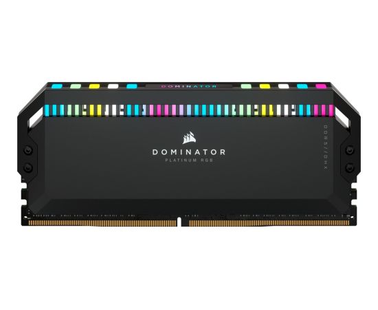 Corsair DDR5 - 64GB - 6600 - CL - 32 (2x 32 GB) dual kit, RAM (black, CMT64GX5M2B6600C32, Dominator Platinium, INTEL XMP)