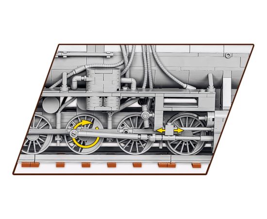 COBI Class 52 War Locomotive Construction Toy (1:35 Scale)