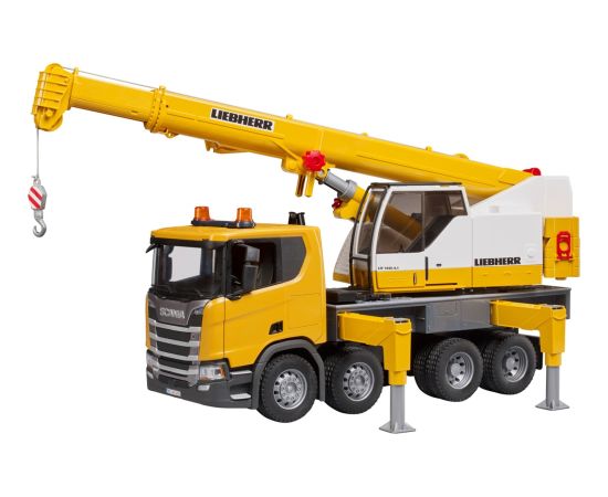 BRUDER Scania Super 560R Liebherr Kran-LKW mit Light & Sound Modul