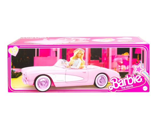 Mattel Barbie Signature The Movie Pink Corvette Vehicle From The Movie Toy Vehicle