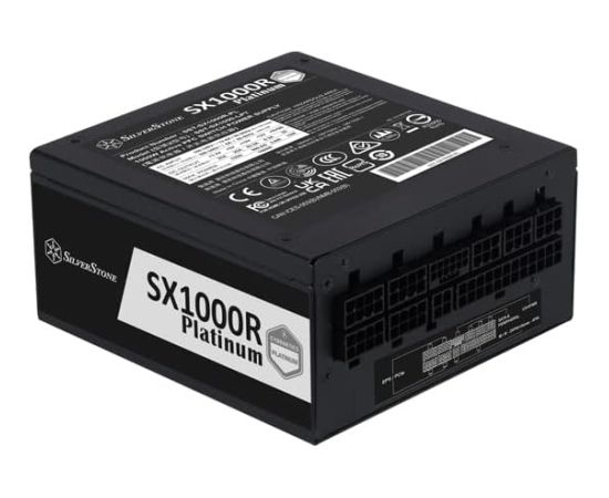 SilverStone SST-SX1000R-PL 1000W, PC power supply (black, cable management, 1000 watts)