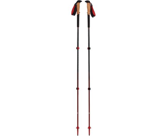 Black Diamond trekking poles Pursuit S/M, fitness device (grey/red, 1 pair, 100-125 cm)