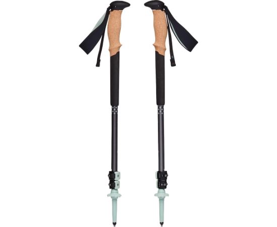 Black Diamond trekking poles Pursuit M/L gn, fitness device (grey/green, 1 pair, 100-125 cm)