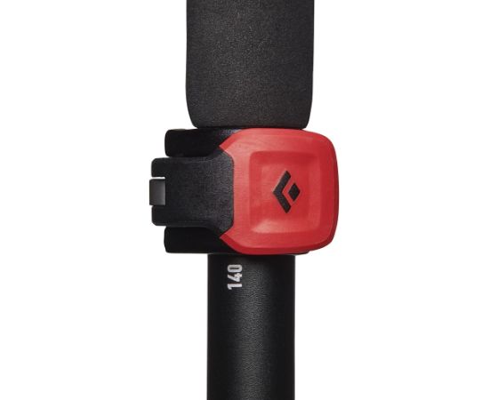 Black Diamond trekking poles Pursuit FLZ M/L, fitness device (black/red, 1 pair, 125-140 cm)