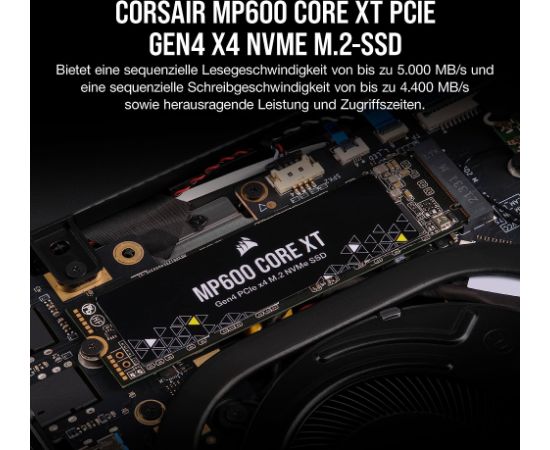 Corsair MP600 CORE XT 4 TB SSD - PCIe 4.0 x4, NVMe 1.4, M.2 2280