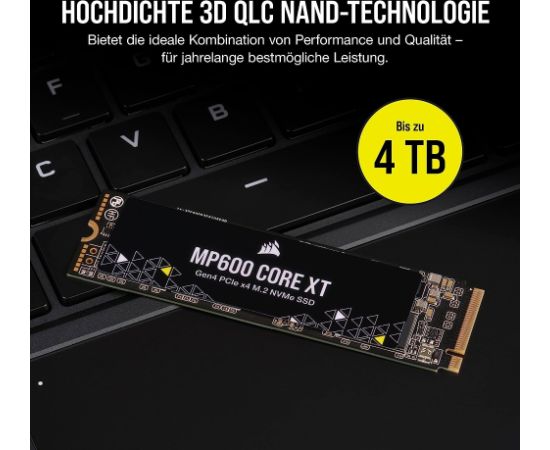 Corsair MP600 CORE XT 4 TB SSD - PCIe 4.0 x4, NVMe 1.4, M.2 2280