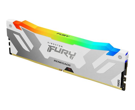 Kingston FURY 32 GB DDR5-6400 Kit, memory (white, KF564C32RWAK2-32, Renegade RGB, XMP)