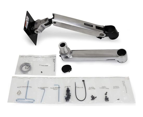 Ergotron Extension and Ring Kit for LX Monitor Arm Attachment/Mounting (Silver)