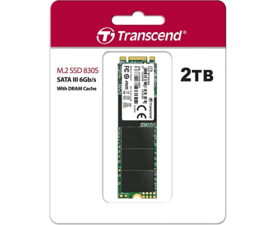Transcend MTS830S 2TB, SSD (SATA 6GB/s, M.2 2280)