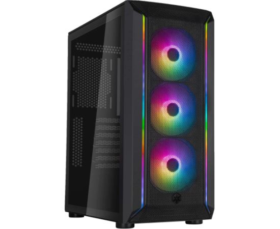 SilverStone SST-FA511Z-BG, tower case (black, tempered glass)