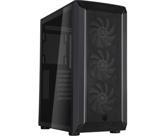 SilverStone SST-FA511Z-BG, tower case (black, tempered glass)