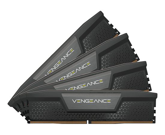 Corsair 64 GB DDR5-6200 Kit, memory (black, CMK64GX5M4B6200C32, Vengeance DDR5, XMP)