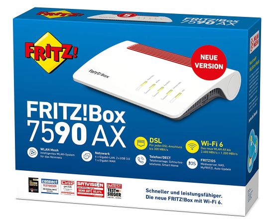 AVM FRITZ!Box 7590 AX version 2, mesh router