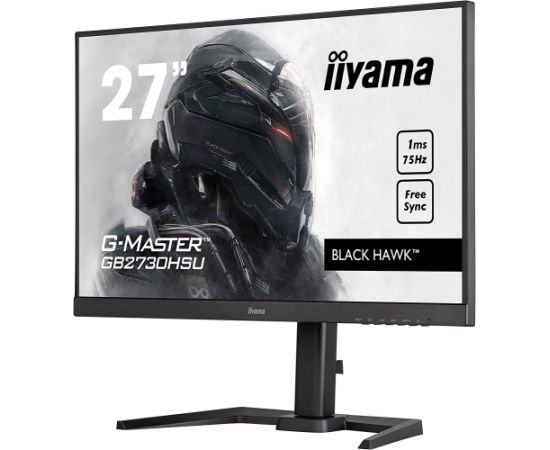 iiyama G-Master GB2730HSU-B5, gaming monitor (69 cm (27 inch), black, FullHD, AMD Free-Sync, IPS)