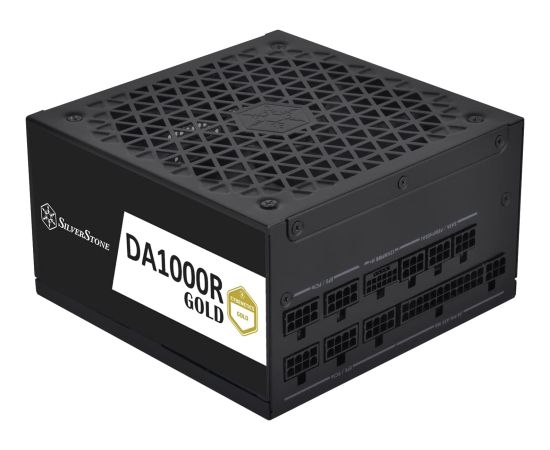 SilverStone SST-DA1000R-GM 1000W, PC power supply (black, 7x PCIe, cable management, 1000 watts)