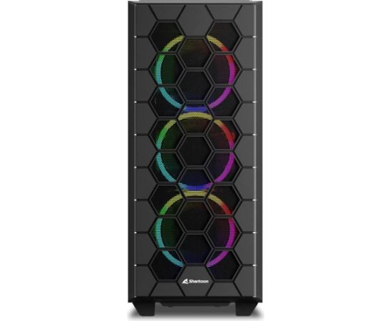 Sharkoon RGB HEX, tower housing (black, tempered glass side panel)