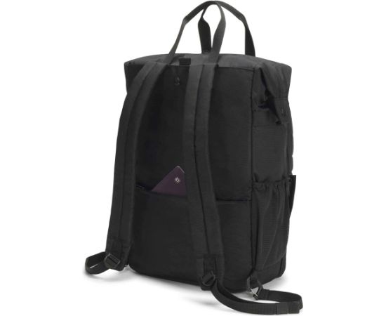 Dicota Messenger Bag Eco MOVE M-Surface, backpack (black, up to 38.1cm (15 inches))