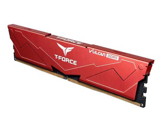 Team Group DDR5 32GB - 5600 - CL - 36 - Dual-Kit - FLRD532G5600HC36BDC01, VULCAN, XMP, red