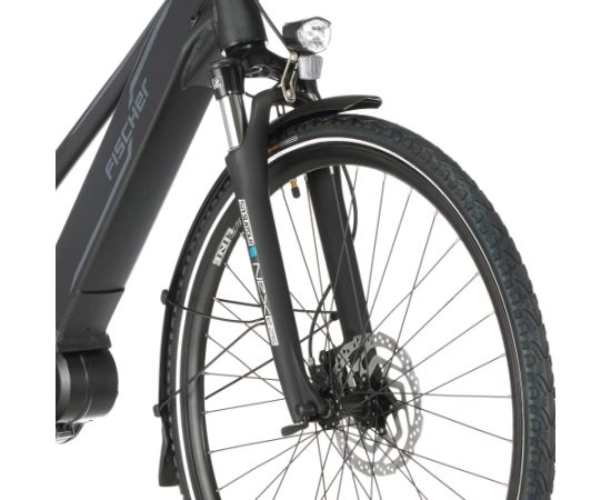 Fischer Die Fahrradmarke FISCHER E-Bike Viator 4.1i Women (2022) - (black (matt), 44 cm frame, 28
