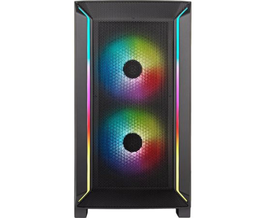 SilverStone SST-FA312Z-BG, Tower Case (black, Tempered Glass)