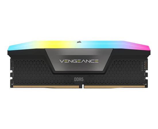 Corsair DDR5 32GB - 7000 - CL - 34 - Double-Kit - DIMM, CMH32GX5M2X7000C34, Vengeance RGB, XM, black