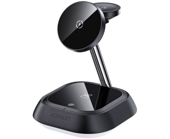 Wireless charging holder 3w1 Acefast E16 LED (black)