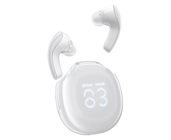 Earphones TWS Acefast T9, Bluetooth 5.3, IPX4 (porcelain white)