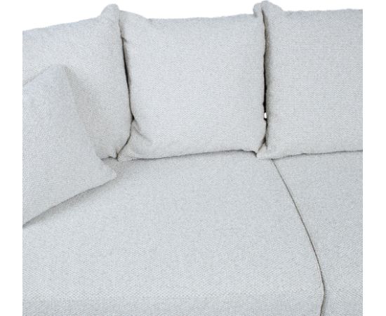 Dīvāns MAGNOLIA 3-vietīgs, gaiši bēšs audums