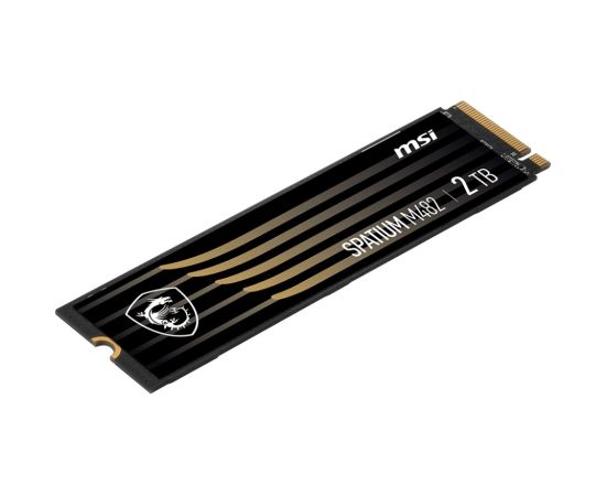 Dysk SSD MSI SPATIUM M482 2TB PCIe 4.0 NVMe M.2 2280 SSD Cietie Diski (Solid state drive)