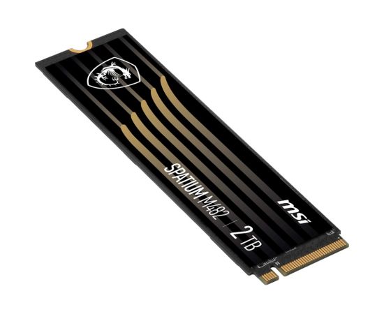 Dysk SSD MSI SPATIUM M482 2TB PCIe 4.0 NVMe M.2 2280 SSD Cietie Diski (Solid state drive)