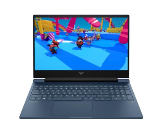 Notebook HP Victus 16-s0005nw CPU  Ryzen 5 7640HS 4300 MHz 16.1" 1920x1080 RAM 16GB DDR5 5600 MHz SSD 512GB NVIDIA GeForce RTX 3050 6GB ENG DOS Blue 2.31 kg 9R861EA