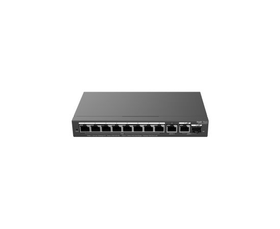 Ruijie RG-ES210GS-P ~ Gigabit pārvaldāms PoE komutators 8GE(PoE)+1GE+1GE/1SFP(Uplink)(PoE 120W)