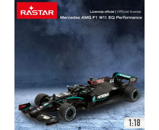 Rastar Радиоуправляемая машина MERCEDES-AMG F1 W11 EQ PERFOMANCE (black) 1:18 6+ CB46981