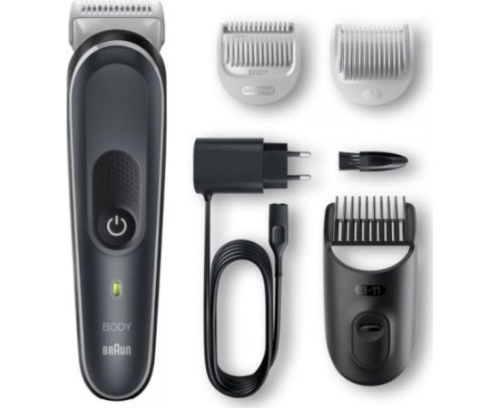 Braun BodyGroomer 5 BG5340, hair trimmer (black/white)