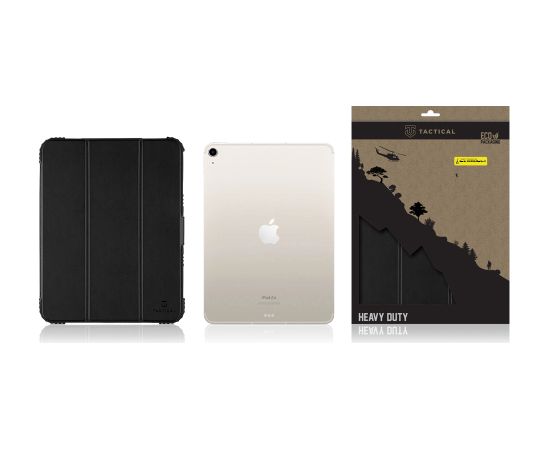 Tactic Taktiskais cietais maciņš priekš iPad Air 10.9 2022|iPad Pro 11 Black