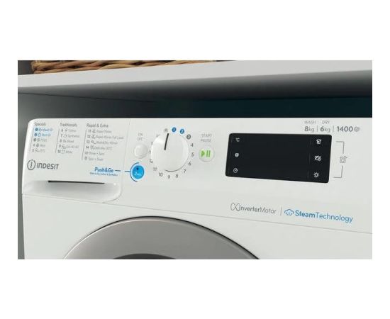 Washing dryer machine Indesit BDE86436WSVEE