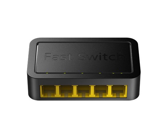 Cudy FS105D network switch Fast Ethernet (10/100) Black