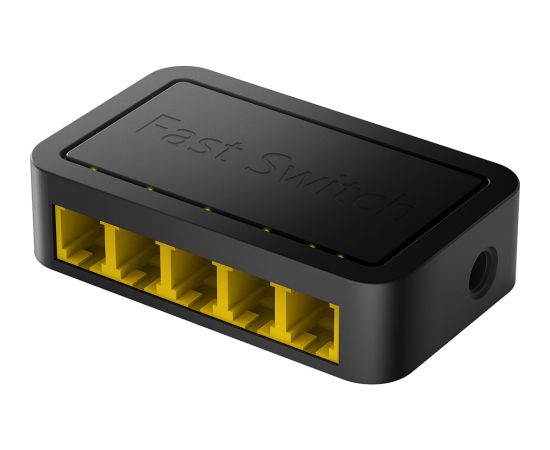 Cudy FS105D network switch Fast Ethernet (10/100) Black